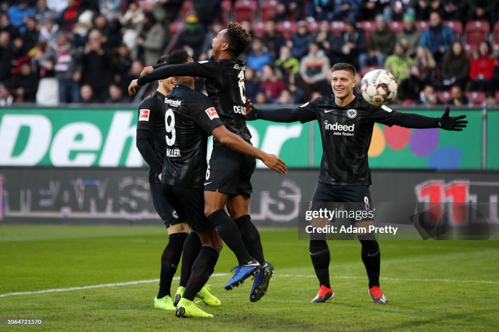 FC Augsburg v Eintracht Frankfurt - Bundesliga