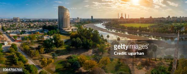 seyhan river in adana, turkey - adana stock pictures, royalty-free photos & images