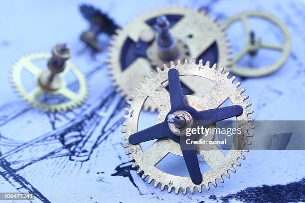 mécanique pièces - propriété-intellectuelle photos et images de collection