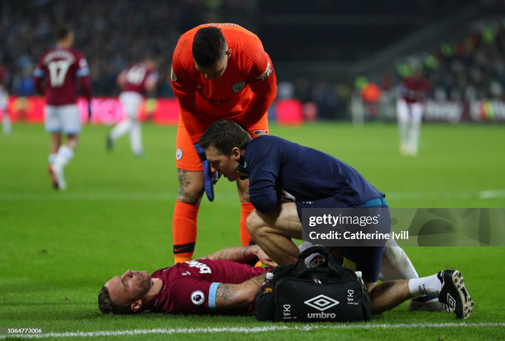 West Ham United v Manchester City - Premier League