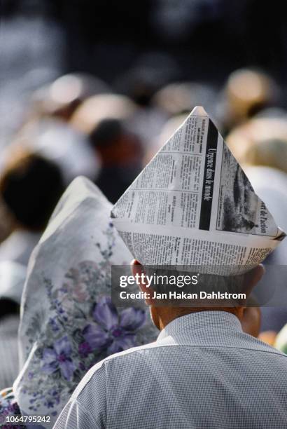 Pope Cap Making Pope Cap Photos and Premium High Res Pictures - Getty Images