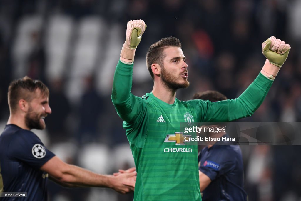 Juventus v Manchester United - UEFA Champions League Group H