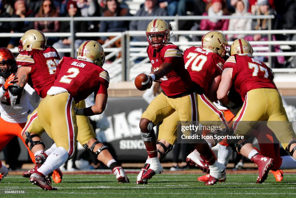 COLLEGE FOOTBALL: NOV 24 Syracuse at Boston College