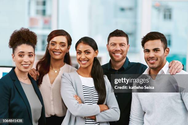 they're a team brimming with confidence - employee dedication stock pictures, royalty-free photos & images