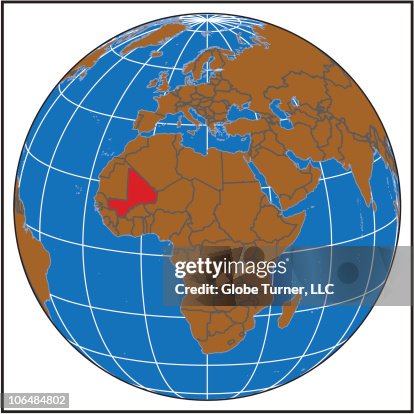 Mali locator map Mali locator map