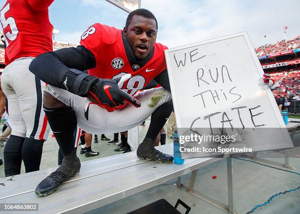 COLLEGE FOOTBALL: NOV 24 Georgia Tech at Georgia COLLEGE FOOTBALL: NOV 24 Georgia Tech at Georgia