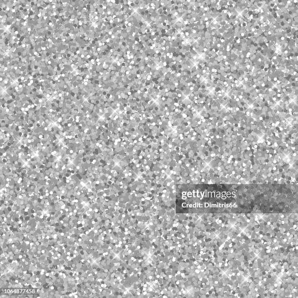 illustrations, cliparts, dessins animés et icônes de fond de vecteur de paillettes argent - paillette-mercerie