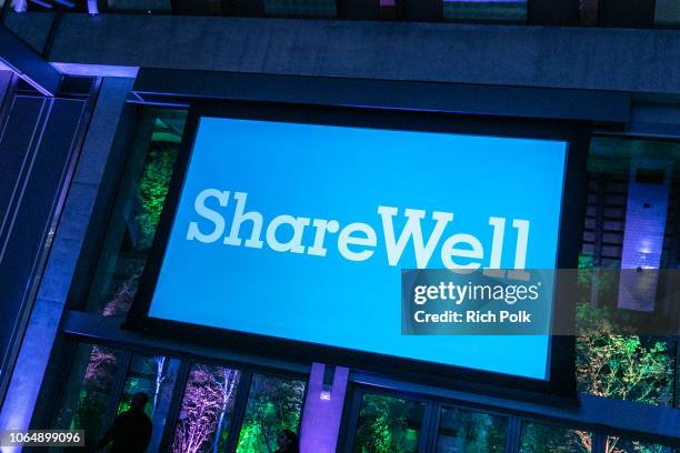 General view of the Annual ShareWell/Zimmer Children's Museum Discovery Award Dinner at Skirball Cultural Center on November 07, 2018 in Los Angeles,...