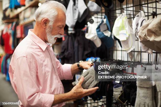 senior person shopping - sportswear retail stock pictures, royalty-free photos & images