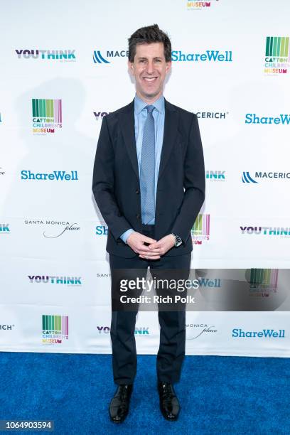 Craig Erwich arrives at the annual ShareWell/Zimmer Children's Museum Discovery Award Dinner at Skirball Cultural Center on November 07, 2018 in Los...