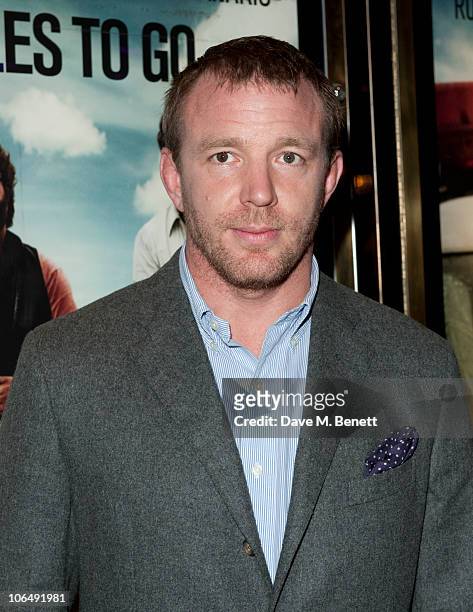 Guy Ritchie attends the 'Due Date' Premiere at The Empire Cinema, Leicester Square on November 3, 2010 in London, England.
