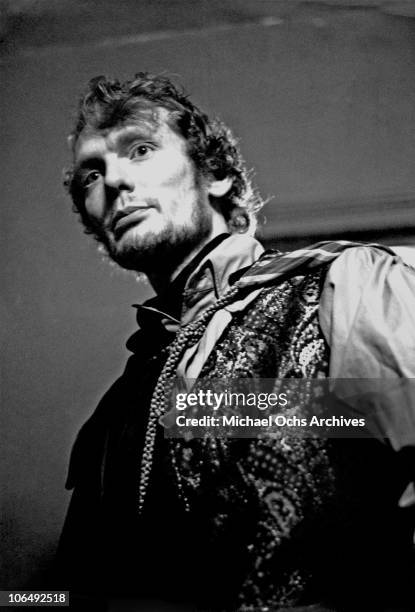 Drummer Ginger Baker of the rock group Cream poses for a photo circa 1968.