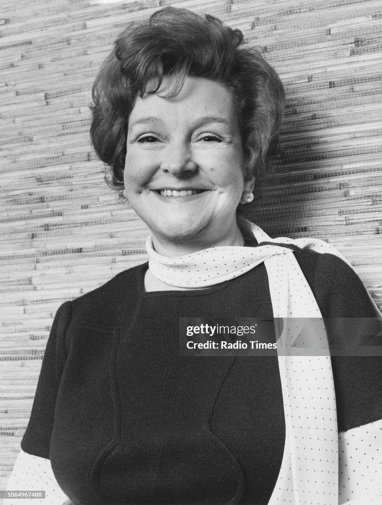 Beryl Riley Portrait of actress Beryl Reid, photographed for Radio Times in... News ...