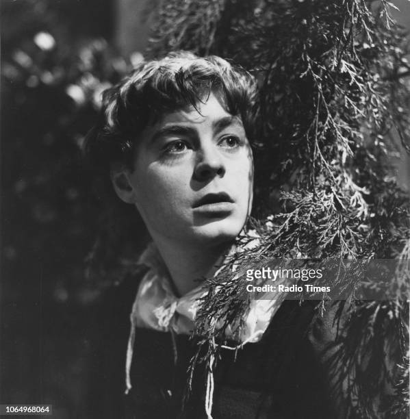 Actor Hywel Bennett in a scene from the BBC Play of the Month 'Romeo and Juliet', March 9th 1967.