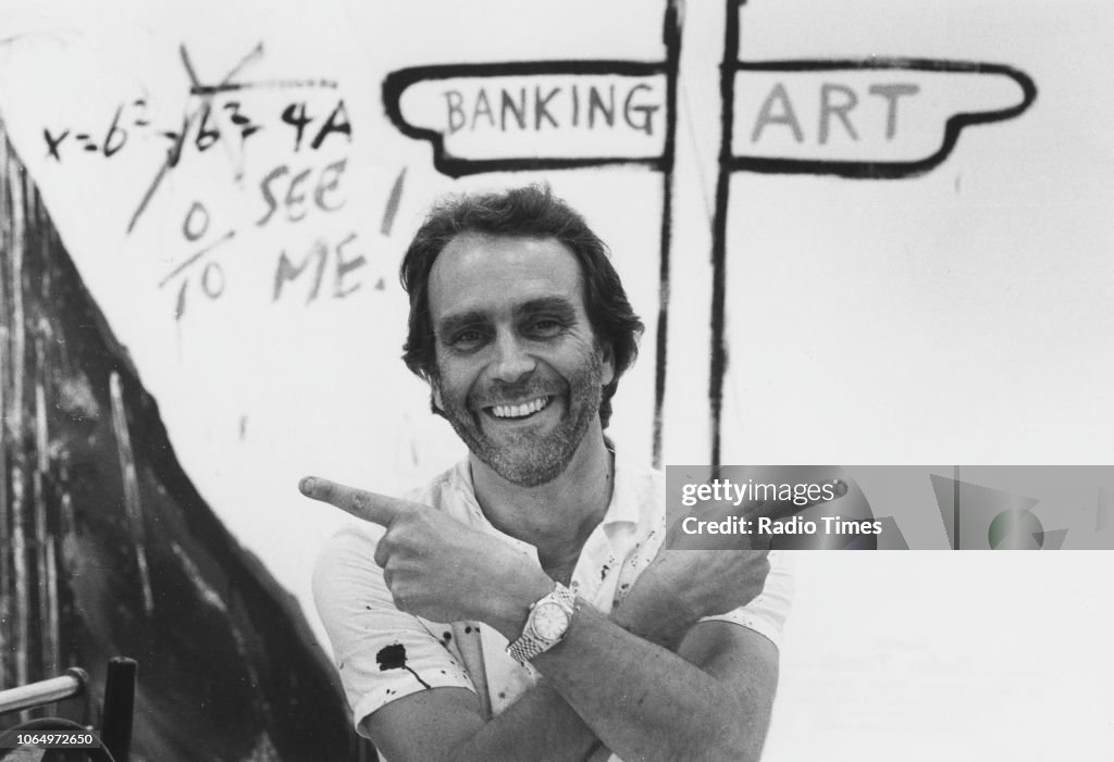 Scarfe Portrait of cartoonist Gerald Scarfe, September 11th 1986 ...