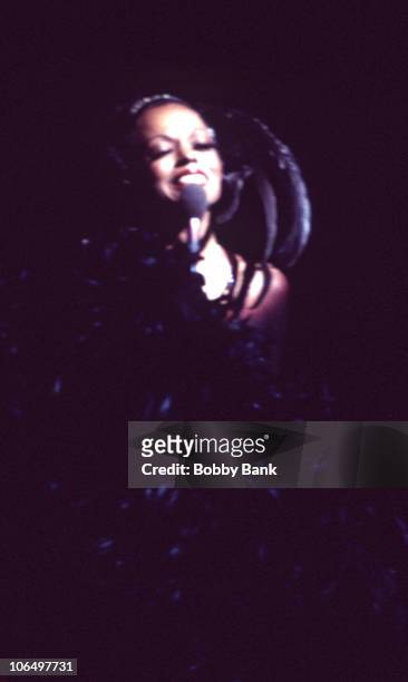 Diana Ross in concert at Palace Theater June 14, 1976