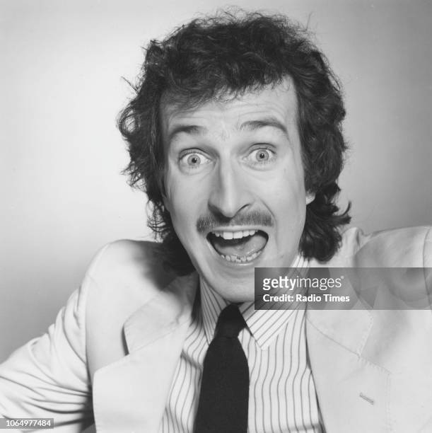 Portrait of BBC Radio 1 disc jockey Steve Wright, May 25th 1985.
