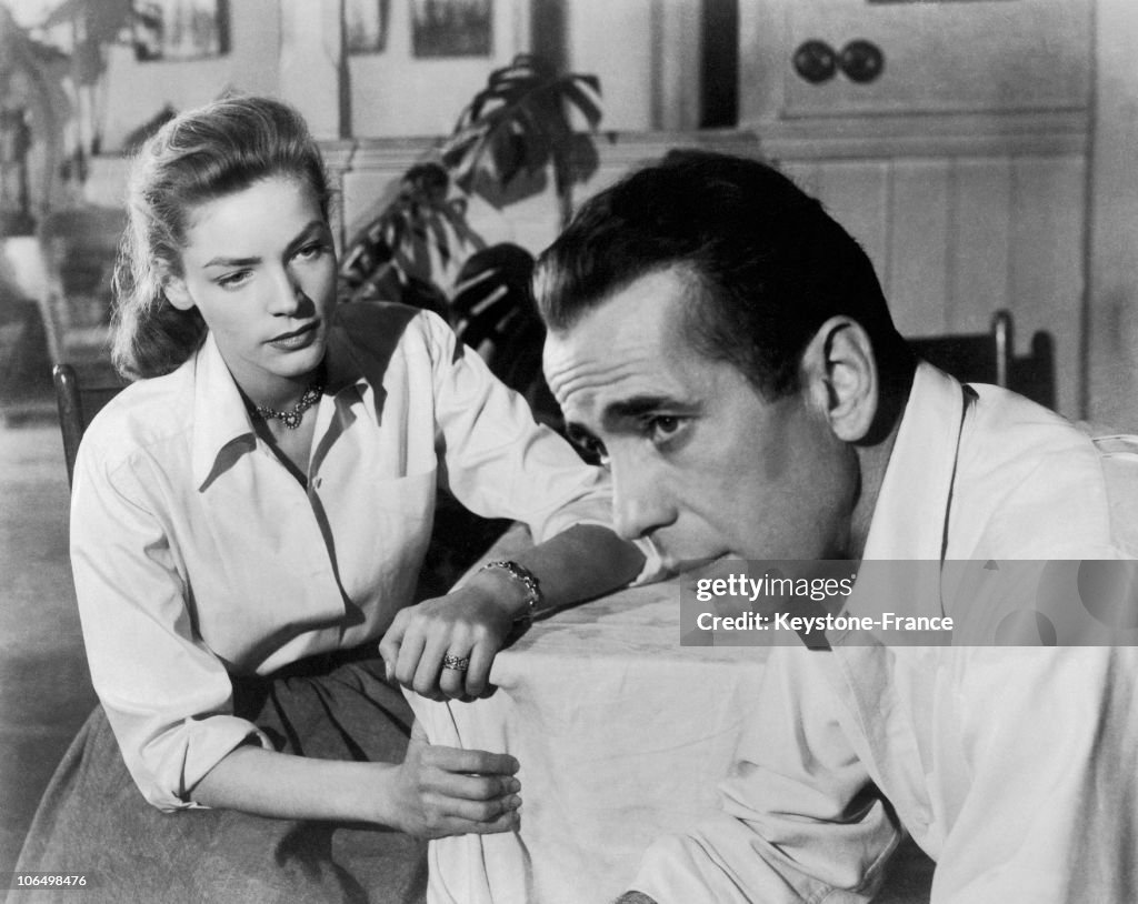 Lauren Bacall And Humphrey Bogart In "To Have And Have Not" 1944