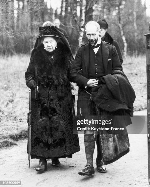 March 1934;John Hamilton Gordon Funeral;1St Marquess Of Aberdeen And Temair Funeral;Ishbel Hamilton Gordon;Marchioness Of Aberdeen And Temair And...
