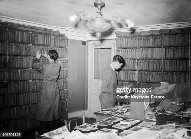 Keystone Agency'S Archives In Paris, January 1939.