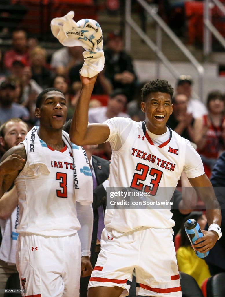 COLLEGE BASKETBALL: NOV 24 Northern Colorado at Texas Tech