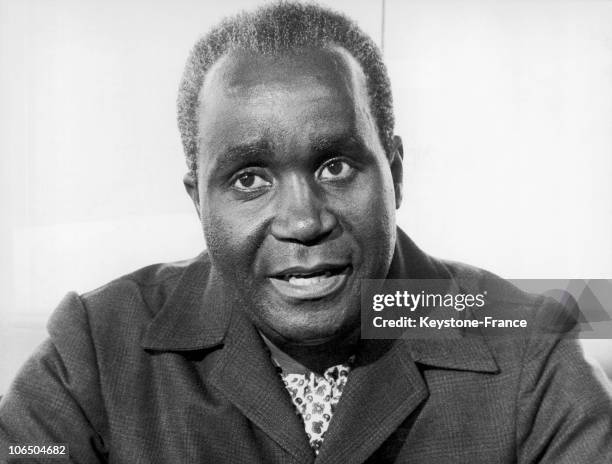 Africa.Zambia.Portrait Of President Kenneth Kaunda. 1960'S