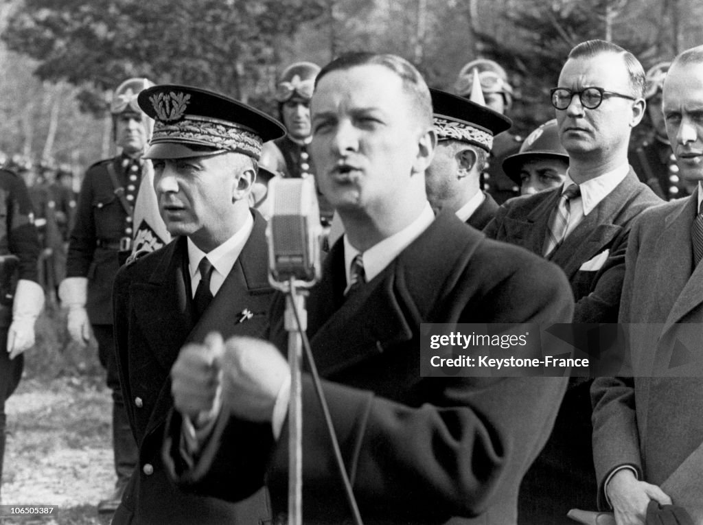 Rene Bousquet Reviewing The Gmr 1943