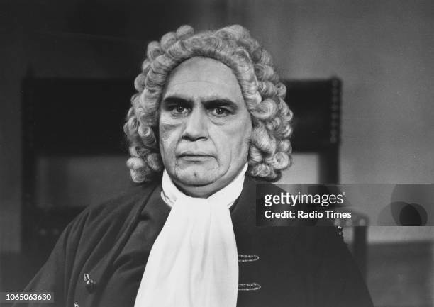 Actor Brian Cox in a scene from the television drama 'The Cantor Of St Thomas's', December 12th 1984.