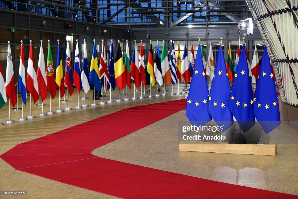 EU Leader Summit on Brexit in Brussels