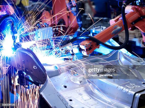 factory manufacturing - bilindustri bildbanksfoton och bilder