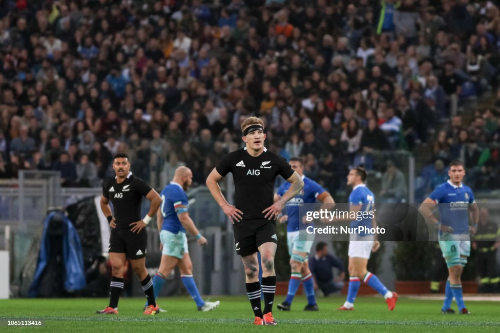 New Zealand All Blacks v Italy