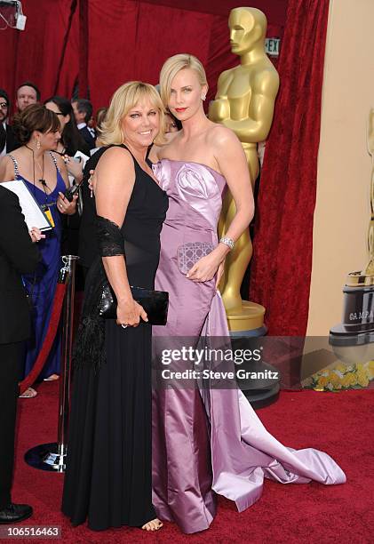 Charlize Theron arrive at the 82nd Annual Academy Awards at the Kodak Theatre on March 7, 2010 in Hollywood, California. On March 7, 2010 in...