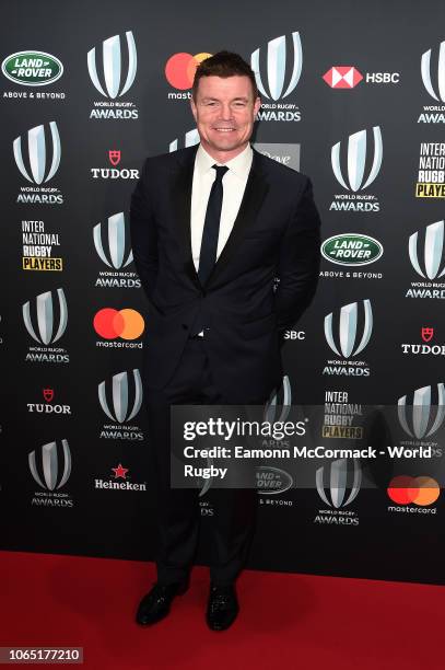 Brian O'Driscoll attends the World Rugby via Getty Images Awards 2018 at the Monte-Carlo Sporting Club on November 25, 2018 in Monte-Carlo, Monaco.