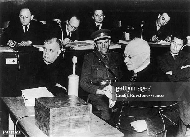 Trial Of Jozef Tiso Fotografías e imágenes de stock - Getty Images