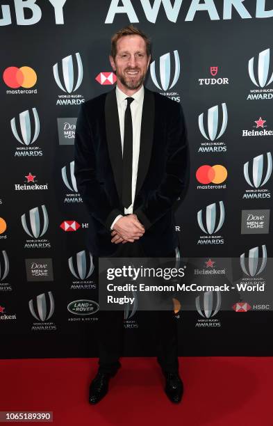 Will Greenwood attends the World Rugby via Getty Images Awards 2018 at the Monte-Carlo Sporting Club on November 25, 2018 in Monte-Carlo, Monaco.