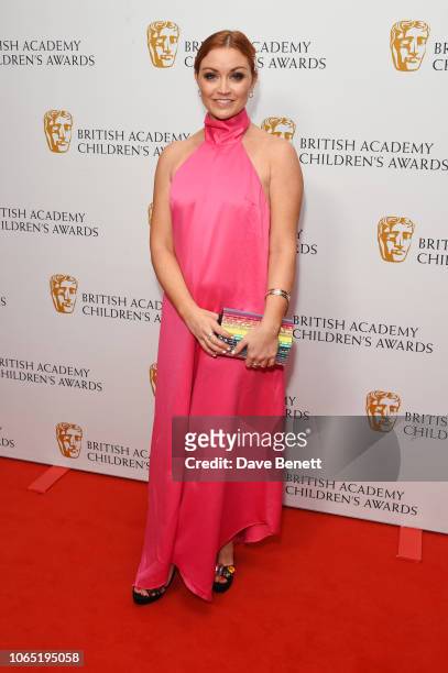 Arielle Free attends The British Academy Children's Awards 2018 at The Roundhouse on November 25, 2018 in London, England.