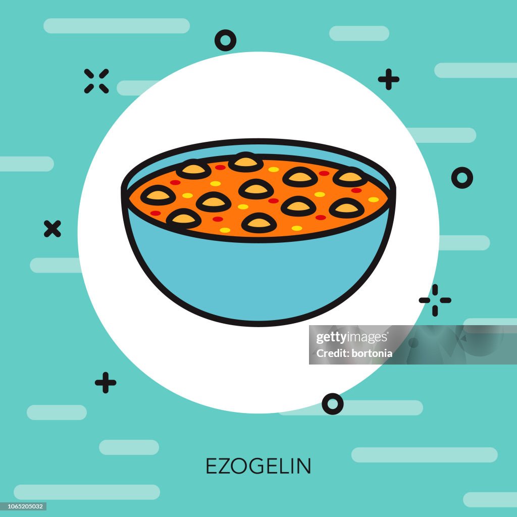 Ezogelin Thin Line Turkey Icon