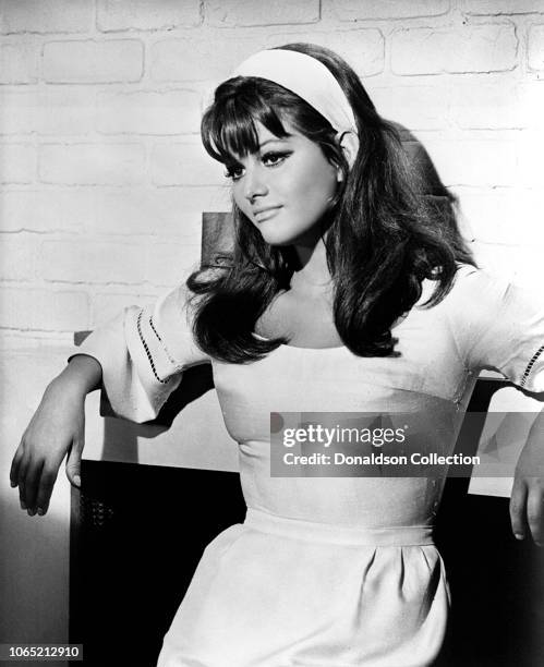 Actress Claudia Cardinale in a scene from the movie "Don't Make Waves"