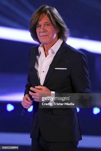 Juergen Drews during the tv show 'Die Schlager des Jahres' at Congress Centrum on November 23, 2018 in Suhl, Germany.