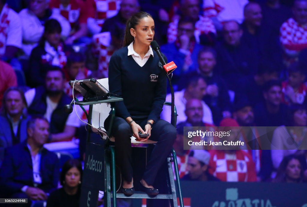 France v Croatia - Davis Cup Final: Day Three