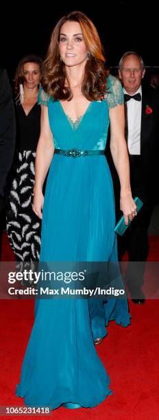 Catherine, Duchess of Cambridge attends the Tusk Conservation Awards at Banqueting House on November 8, 2018 in London, England.