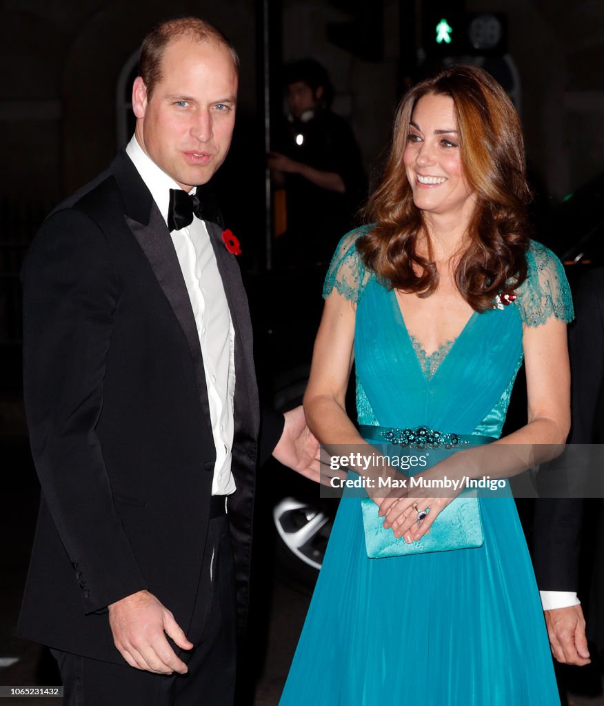 The Duke And Duchess Of Cambridge Attend The Tusk Conservation Awards