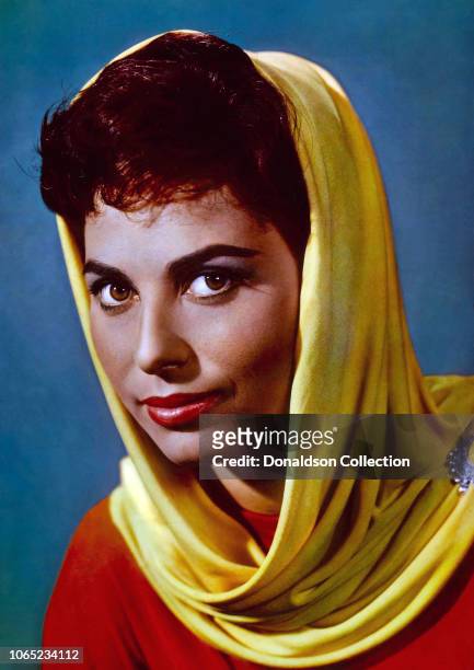 Actress Haya Harareet in a scene from the movie "Ben-Hur"