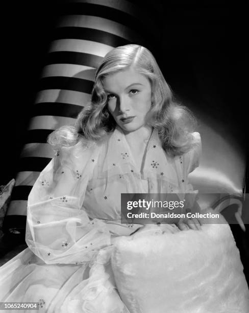 Actress Veronica Lake in a scene from the movie "Sullivan's Travels"