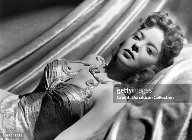 Actress Ida Lupino in a scene from the movie "The Man I Love"