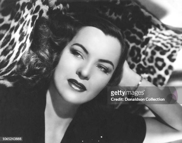 Actress Ella Raines in a scene from the movie "Hail the Conquering Hero"