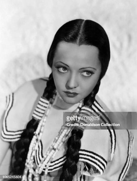 Actress Sylvia Sidney in a scene from the movie "Behold My Wife!"
