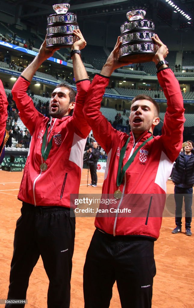 France v Croatia - Davis Cup Final: Day Three