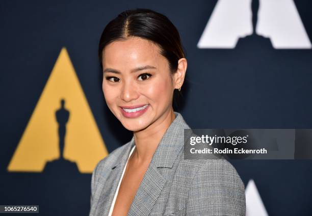 Actress Jamie Chung attends the Academy Nicholl Fellowships in Screenwriting Awards and Live Read at Samuel Goldwyn Theater on November 08, 2018 in...