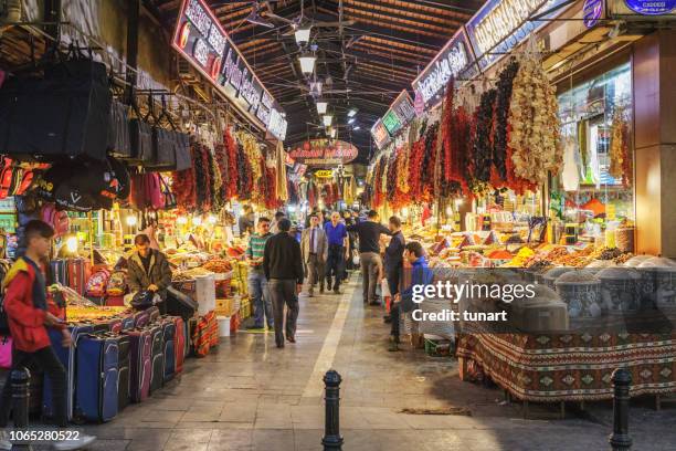 bazar di almaci, gaziantep, turchia - gaziantep city foto e immagini stock